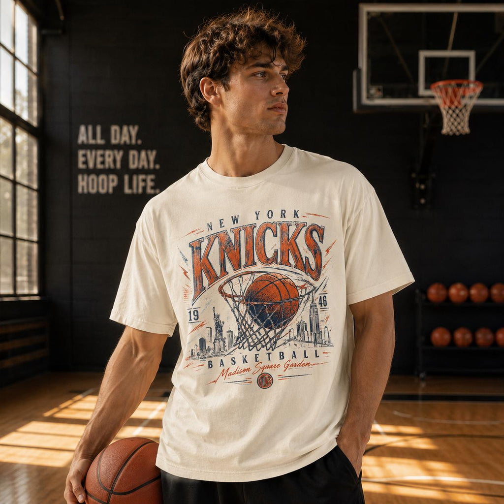 York Knicks Vintage Basketball Unisex T-shirt, Sweatshirt, Hoodie (1)