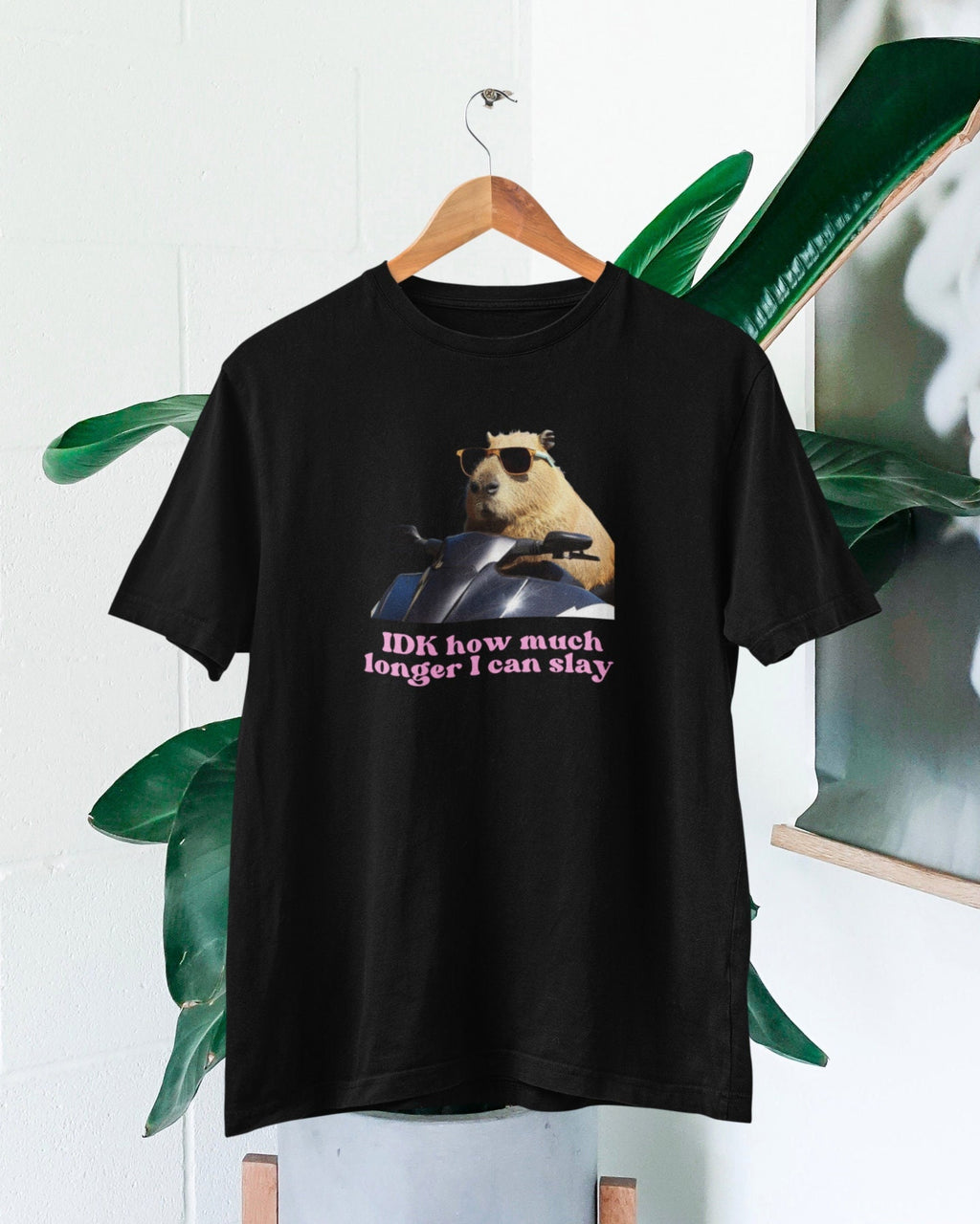 Capybara Slay Tiktok Fan Unisex T-shirt, Sweatshirt, Hoodie (1)