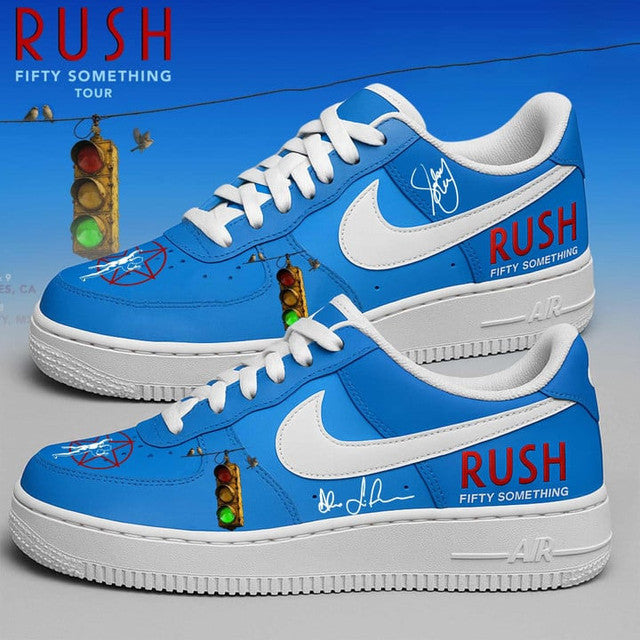 RUSH Fifty Something Tour 2026 Special Air Force 1 Sneaker