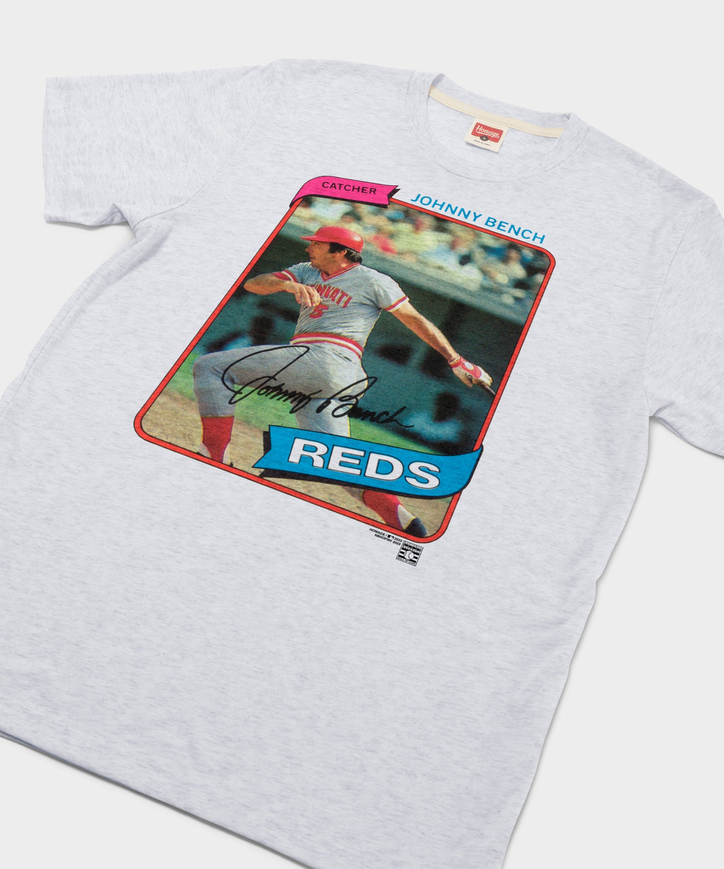 1980 Topps Baseball Johnny Bench Reds