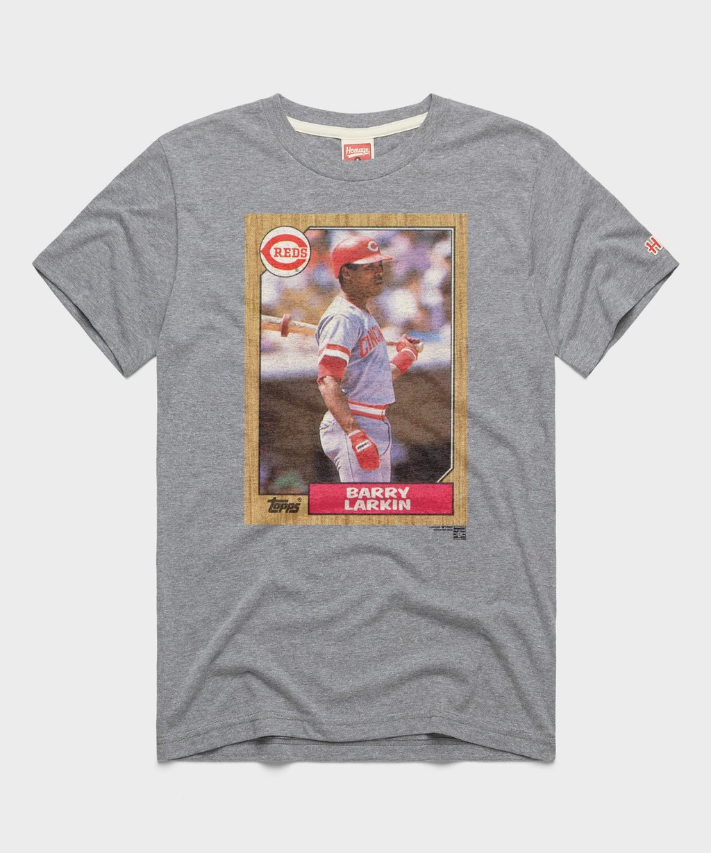 1987 Topps Baseball Barry Larkin Reds