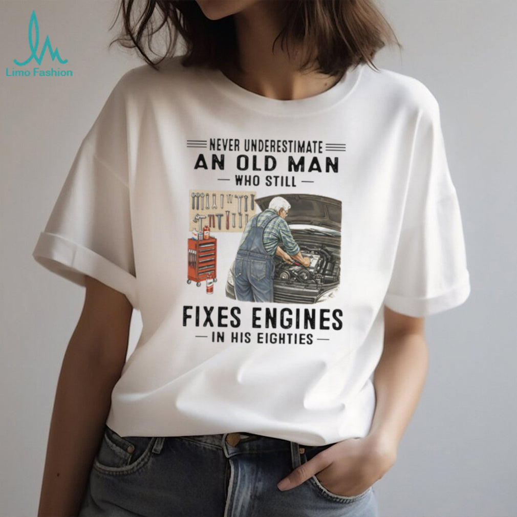 Never Underestimate An Old Man Who Still Fixes Engines In His Eighties
