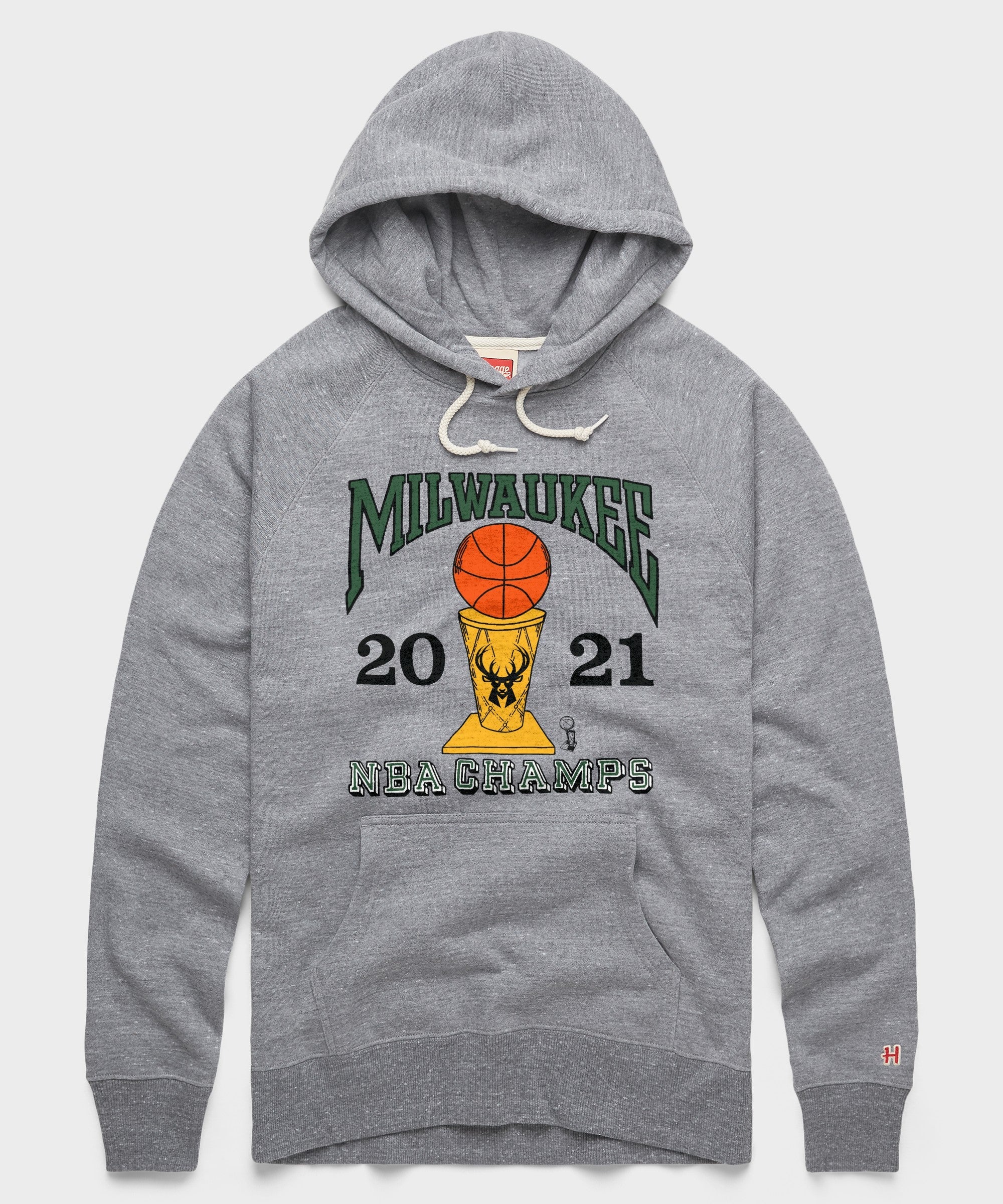 2021 NBA Champions Bucks Hoodie