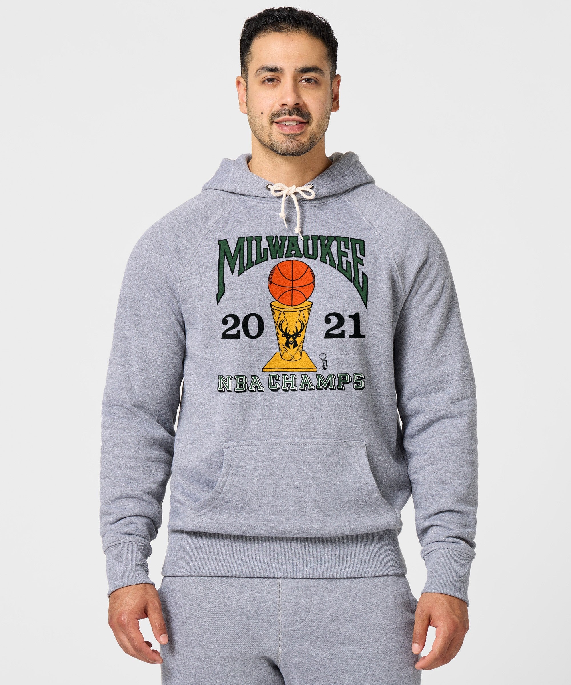 2021 NBA Champions Bucks Hoodie