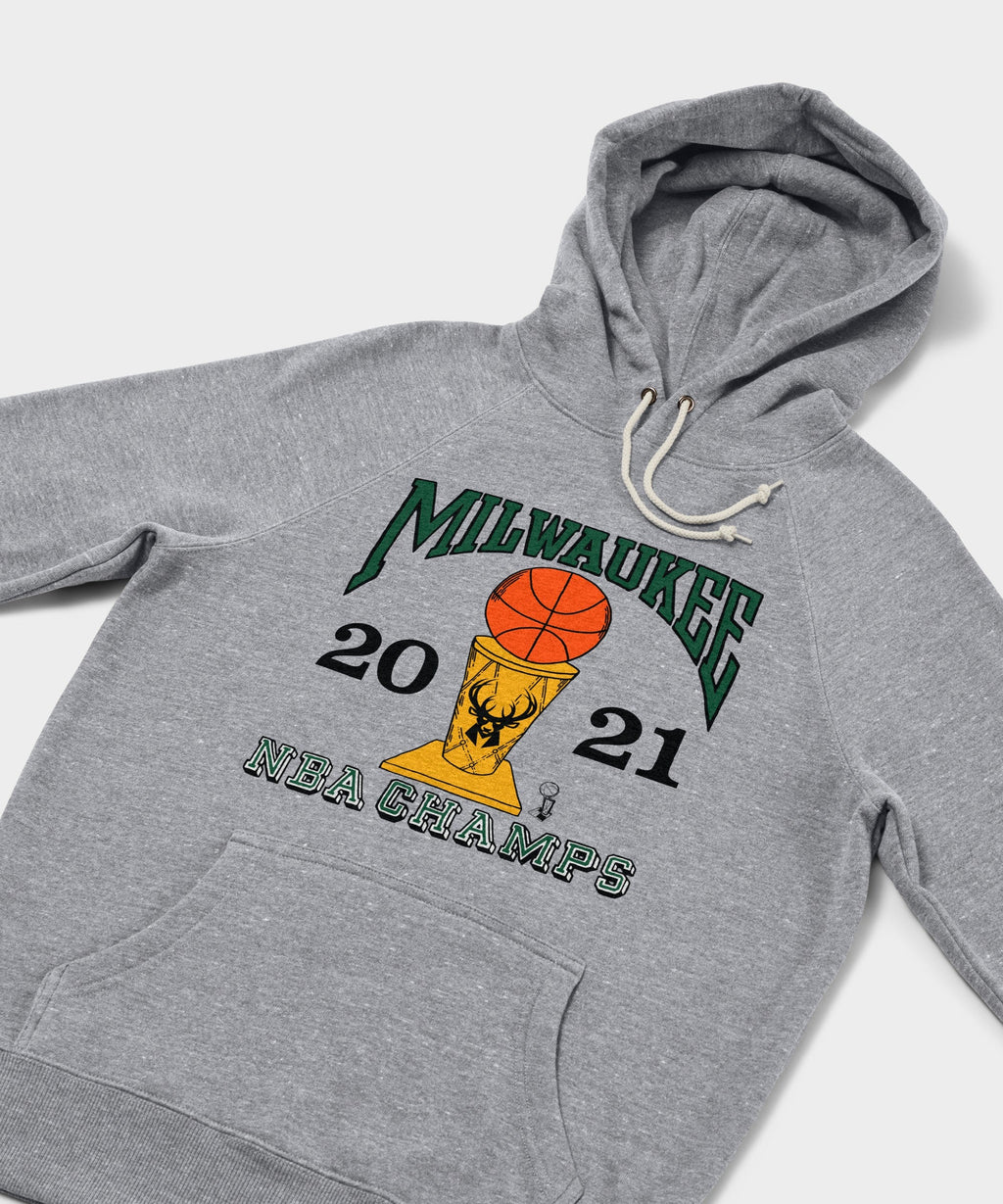 2021 NBA Champions Bucks Hoodie
