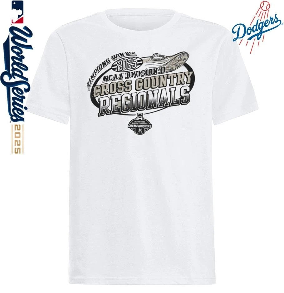 2025 NCAA Division II Cross Country Regionals Champions Win Here T-Shirt