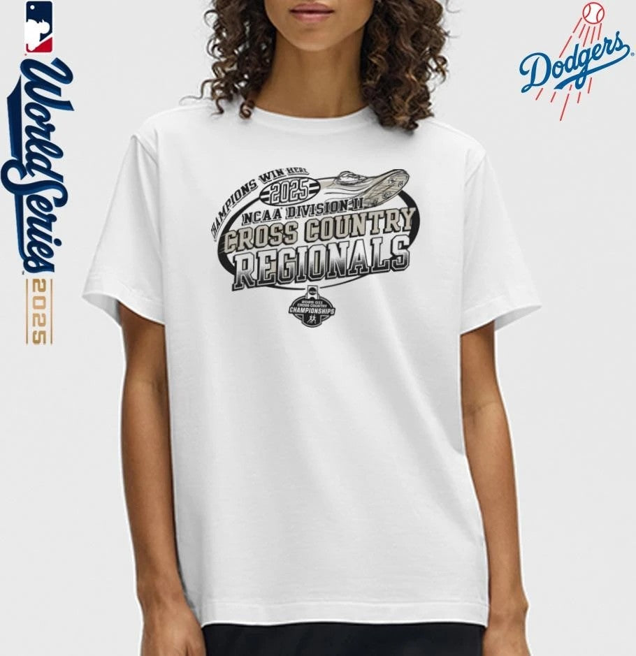 2025 NCAA Division II Cross Country Regionals Champions Win Here T-Shirt