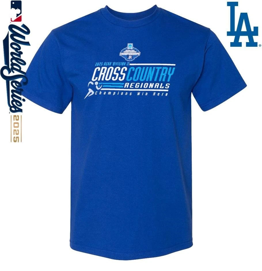 2025 NCAA Division II Cross Country Regionals Championships T-Shirt