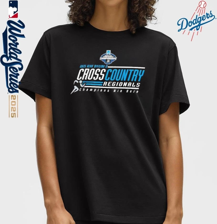2025 NCAA Division II Cross Country Regionals Championships T-Shirt