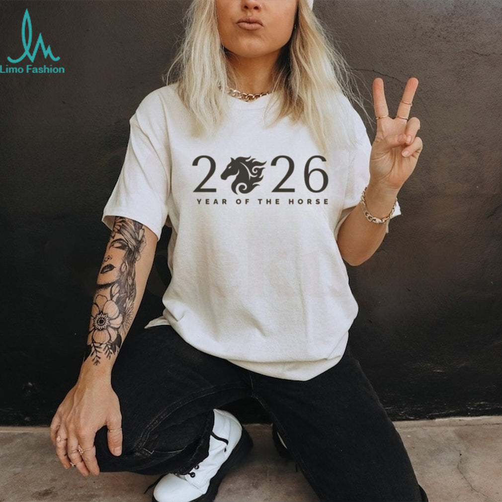 2026 Year of the Horse Chinese Zodiac Lunar New Year T Shirt