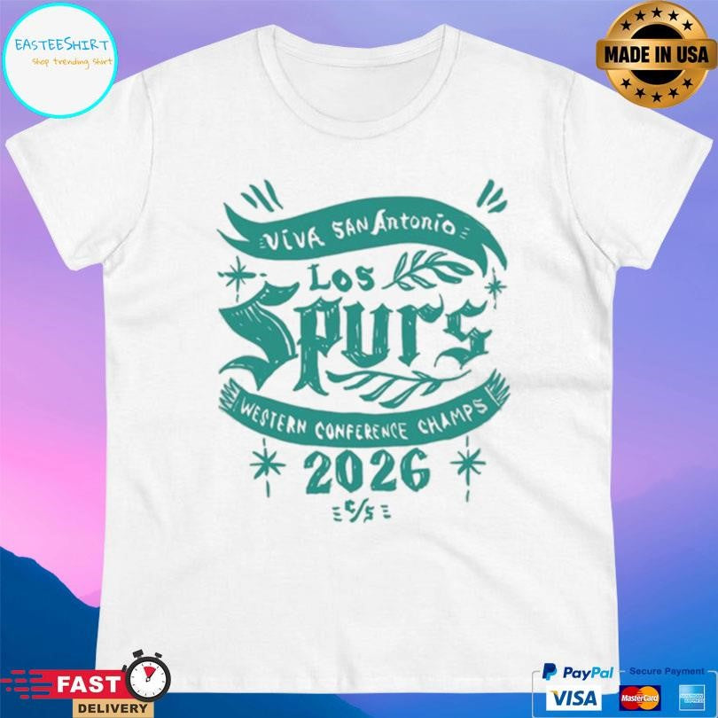 2026 Los Spurs Western Conference Champs Shirt