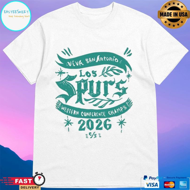 2026 Los Spurs Western Conference Champs Shirt