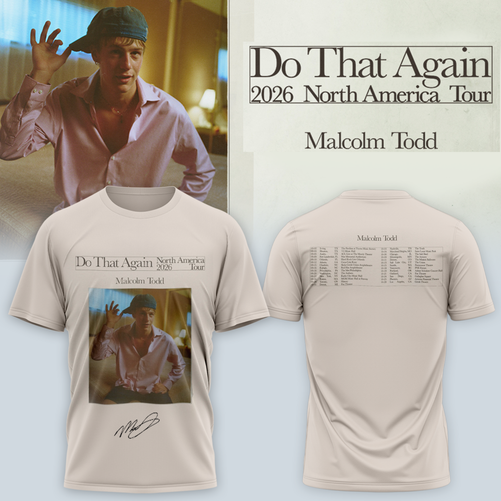 Malcolm Todd Do That Again Tour 2026 T-Shirt v4