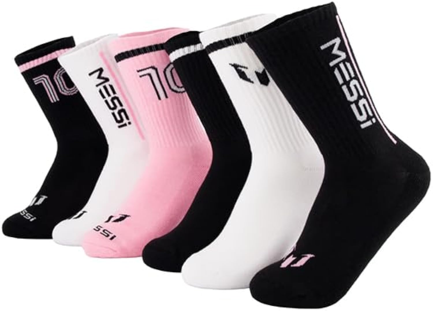 Girls Lifestyle No-Show Socks, 6-Pack Kids Socks, Soft & Stretchy, Comfortable