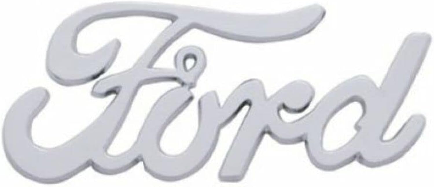 United Pacific Chrome Die-cast Ford Emblem/Official OEM # 91A-16606 Replacement Part