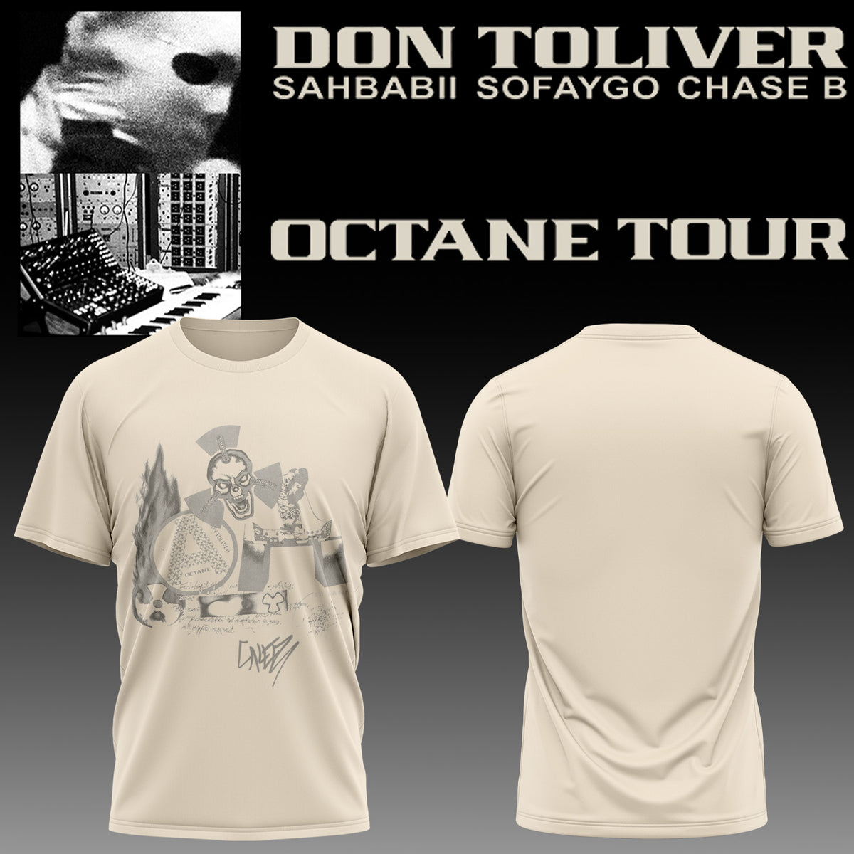 Don Toliver Octane Tour signed Shirt v1