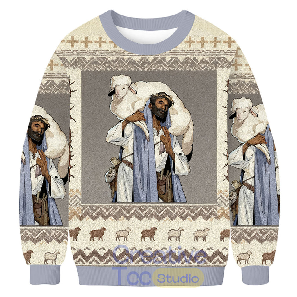 The Hades Style Christ Ugly Christmas Sweater