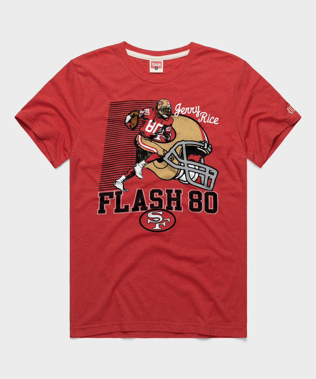 49ers Jerry Rice Flash 80