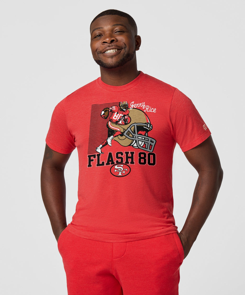 49ers Jerry Rice Flash 80