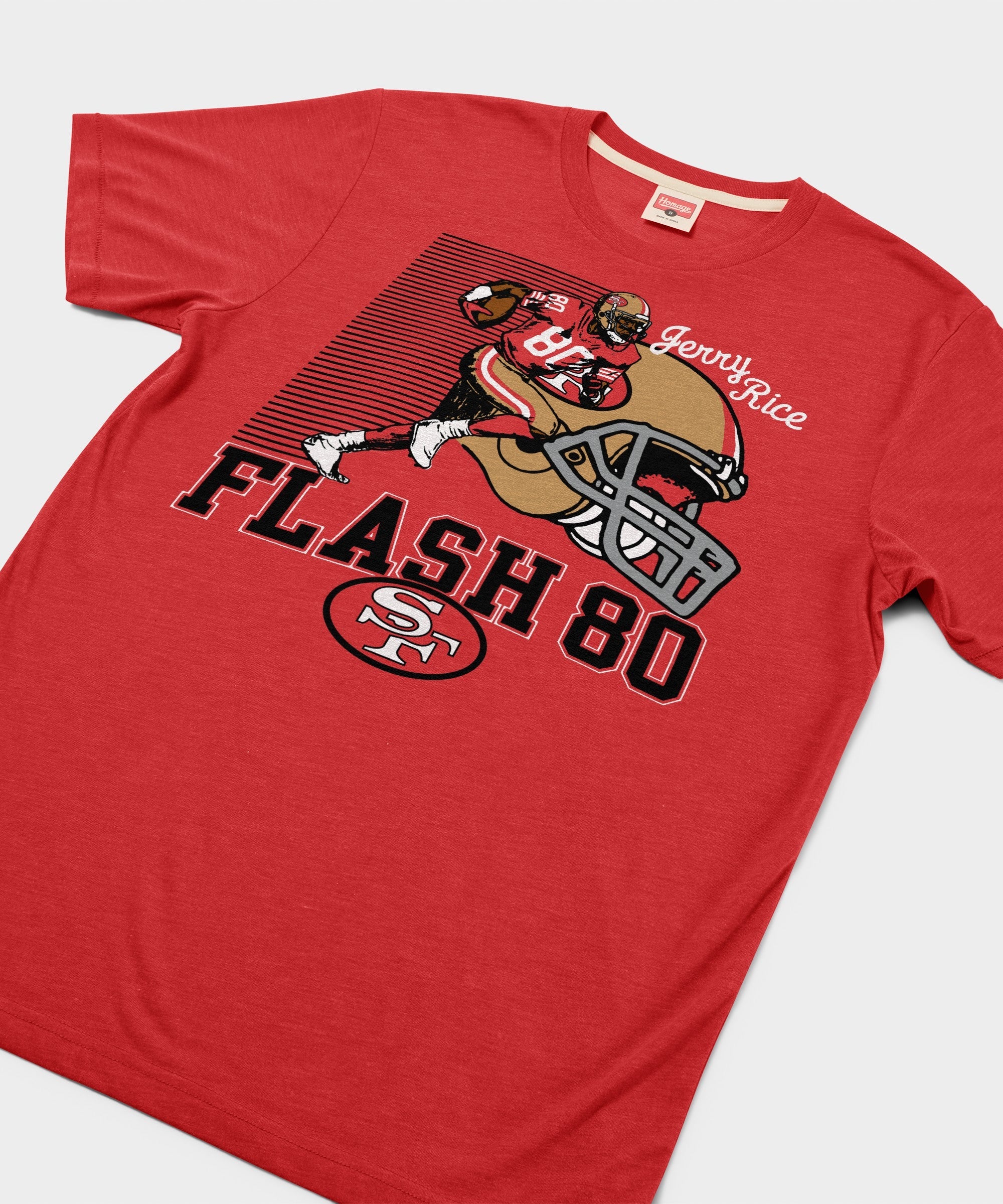 49ers Jerry Rice Flash 80