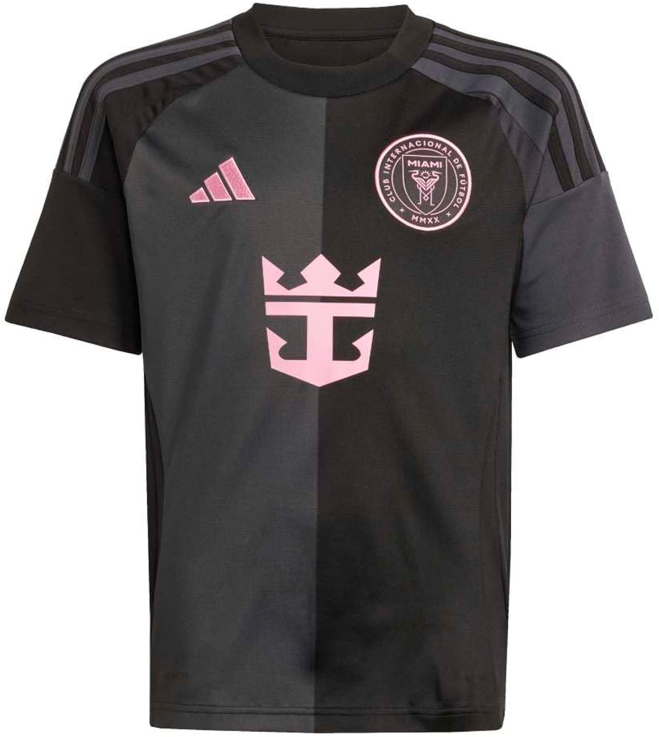 Inter Miami 25/26 Messi Youth Away Jersey – Sustainable Soccer Shirt with Moisture-Wicking AEROREADY Fabric