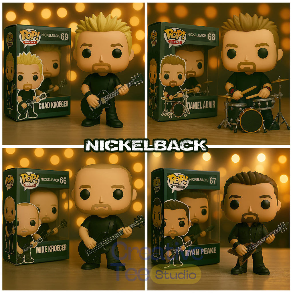 Nickelback Commemorative Pop Figure