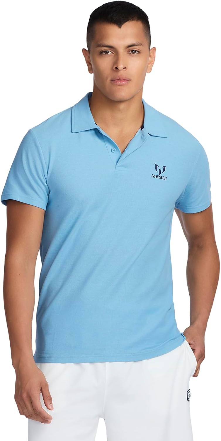 Men's Lifestyle Polo Shirt, Collared Top with Logo, Comfortable Fit