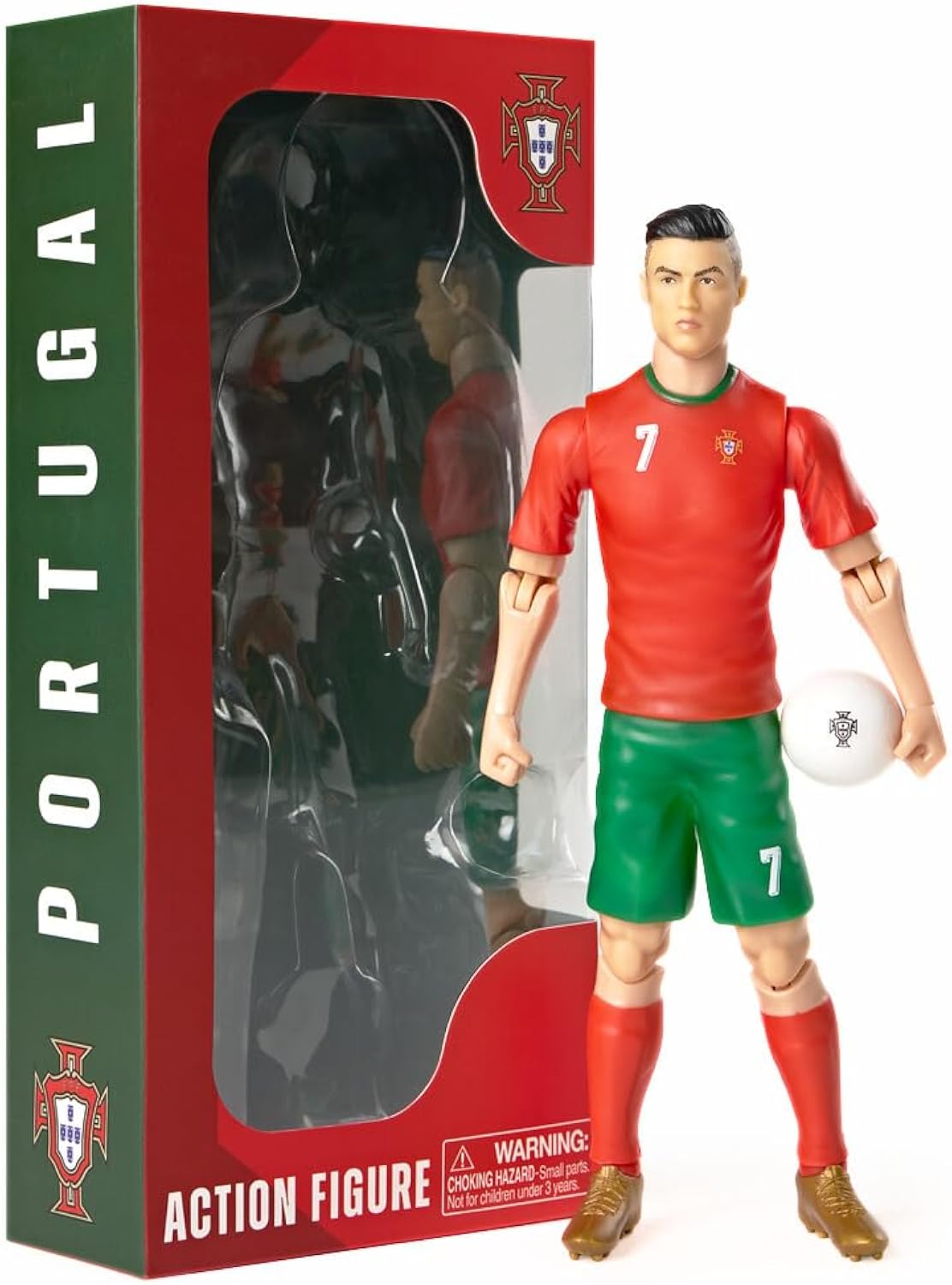 Banbo Toys Portugal Cristiano Ronaldo 8" Collectible Soccer Action Figure