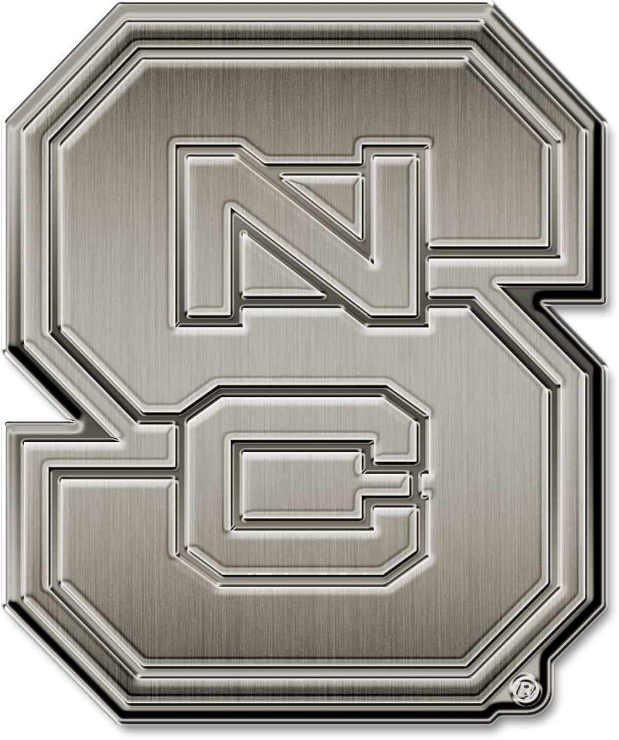 NCAA Standard Antique Nickel Auto Emblem for Car/Truck/SUV