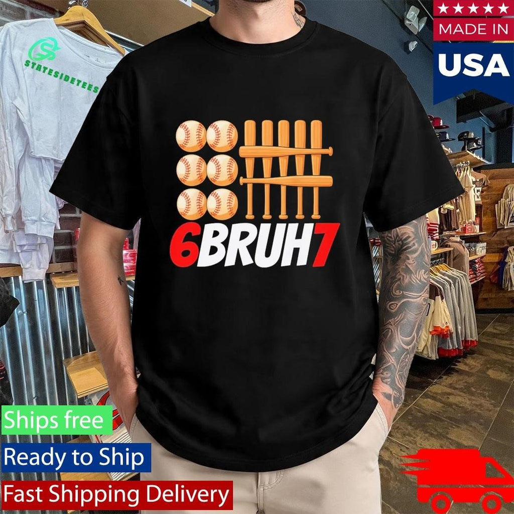 67 Bruh Baseball Christmas Shirt