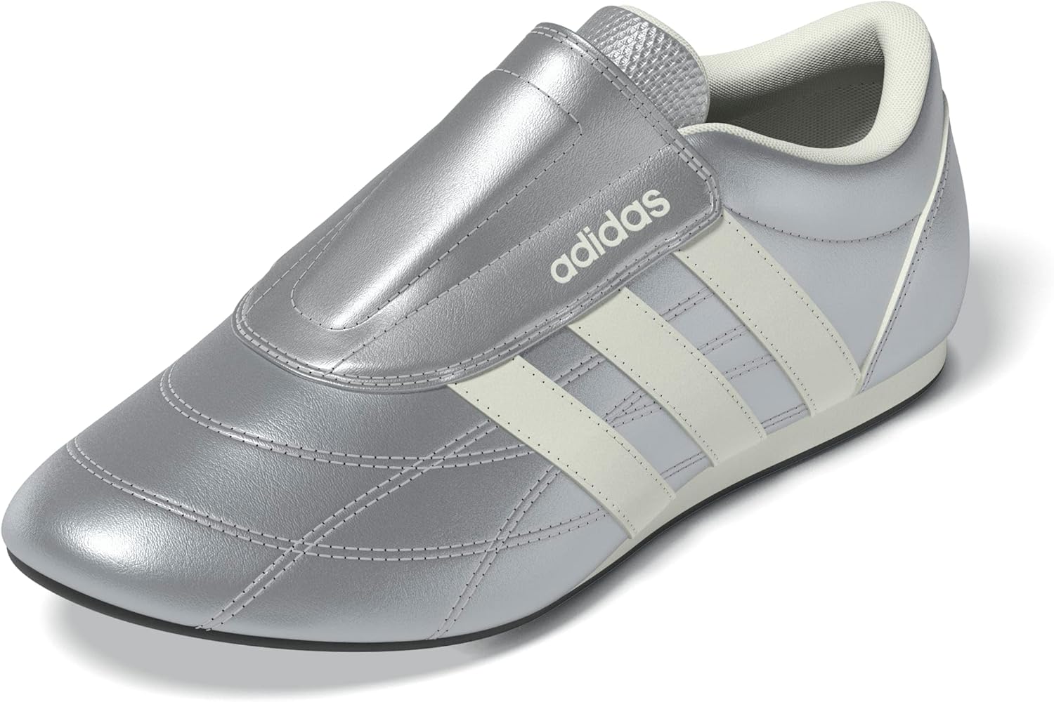 Womens Tekwen Slip On Sneakers Shoes Casual - Silver