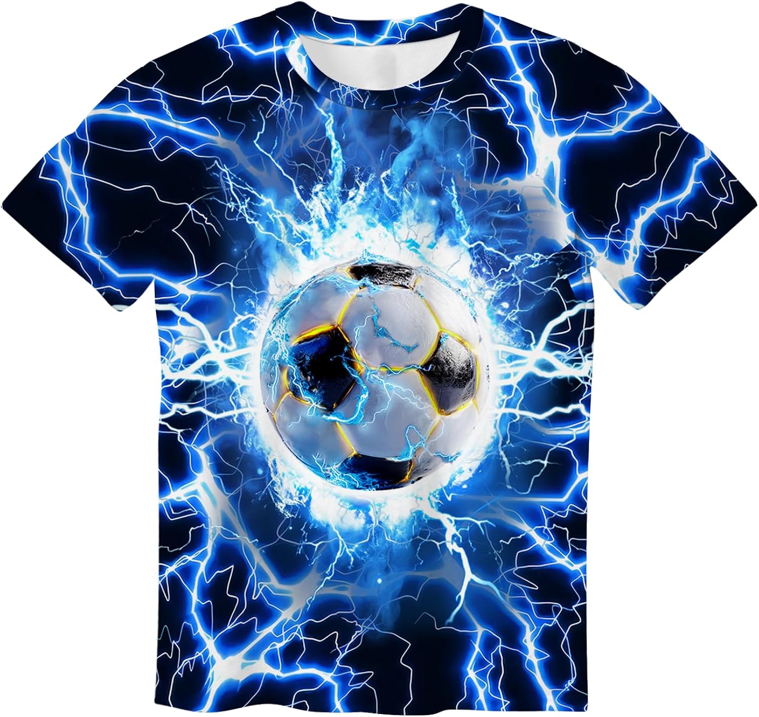 Tie Dye Shirt Kids Neon Shirts for Boys Girls Crewneck Short Sleeve Tee 6-16 Years