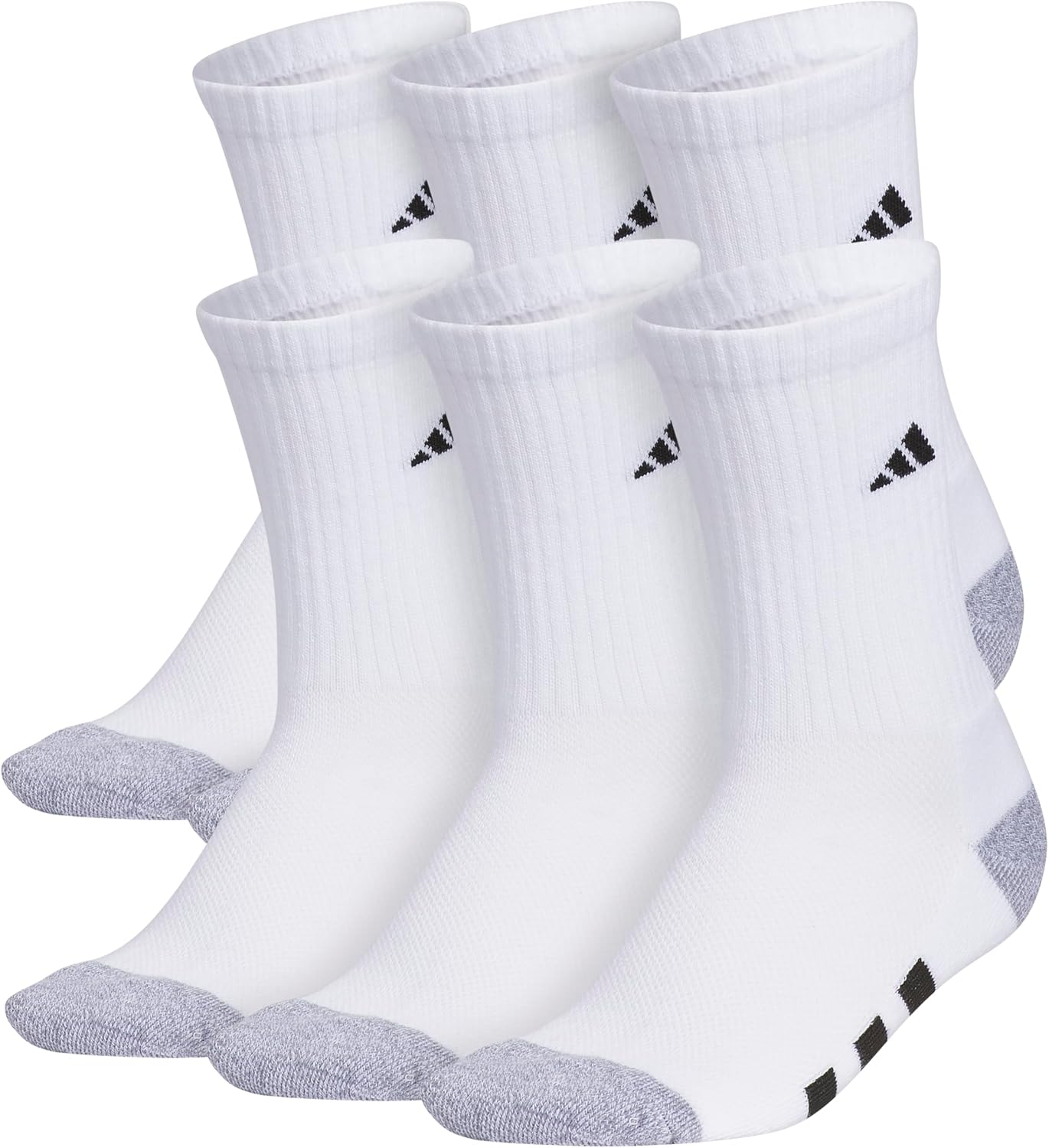 Kids Athletic Cushioned 6-Pack Crew (Little Kid/Big Kid/Adult)
