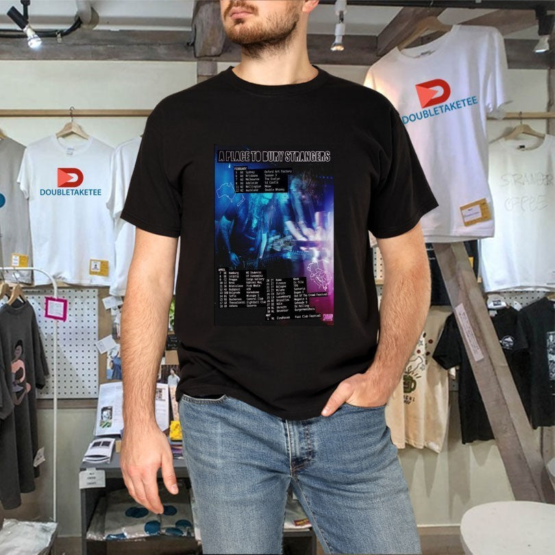 A Place To Bury Strangers Tour 2026 Shirts