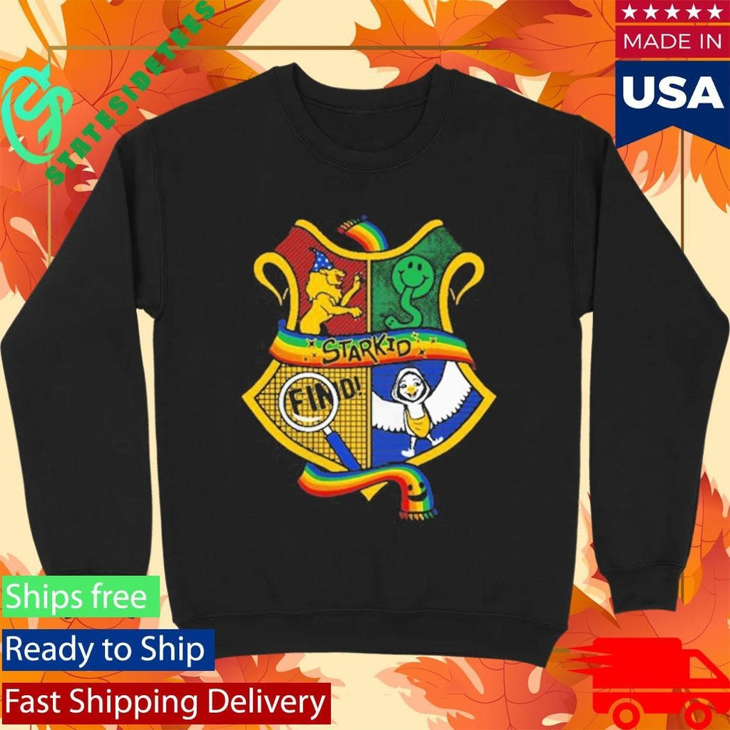 A Very Potter Musical StarKid 4‑House Crest Shirt