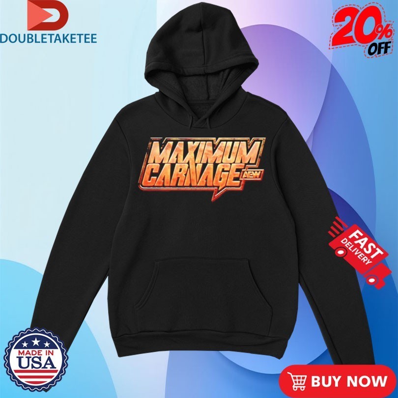 AEW Maximum Carnage Logo Shirts