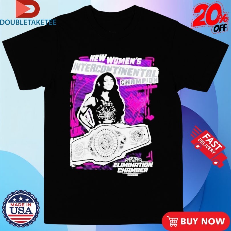 AJ Lee Elimination Chamber 2026 Women’s Intercontinental Championship Winner Shirts