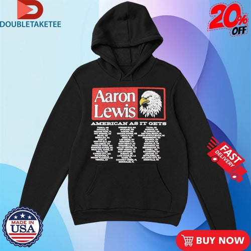 Aaron Lewis American As It Gets Tour Dates Eagle Shirts