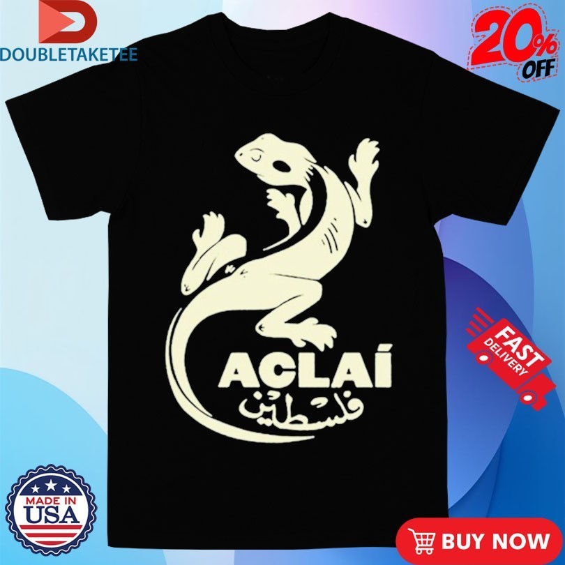 Aclaí Palestine Iguana Shirts