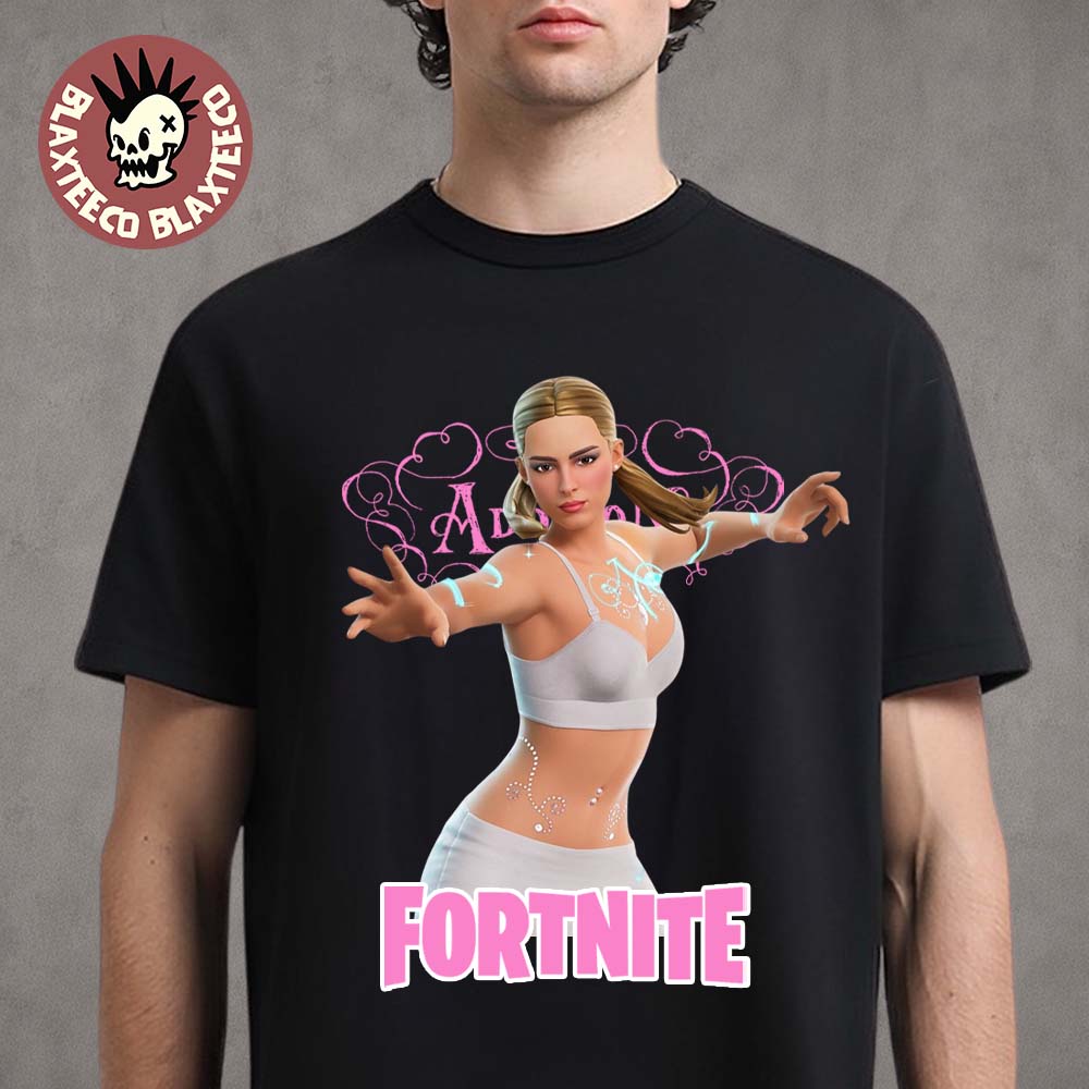 Addison Rae X Fortnite Famous Addison Rae Skin T-Shirt