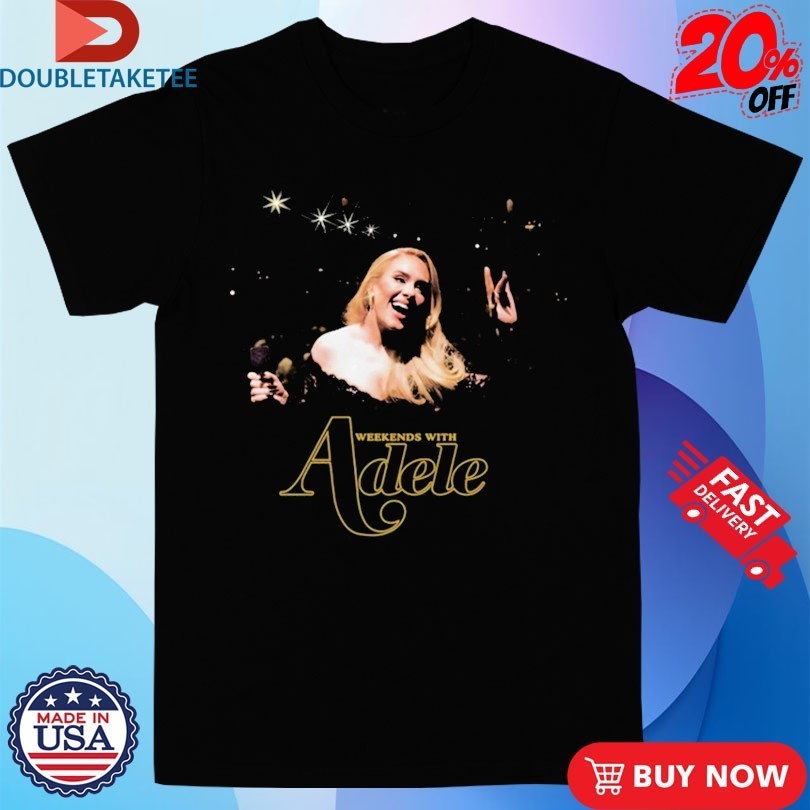 Adele Weekends With Adele The Colosseum At Caesars Palace Las Vegas 2024 Shirts