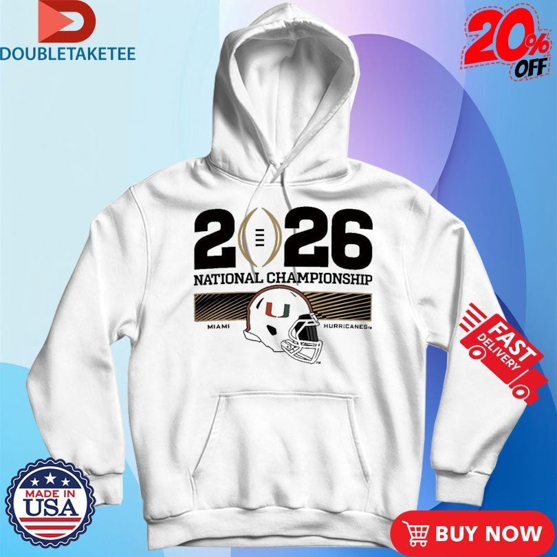 Adidas Miami College Football Playoff 2026 National Championship Bound Fresh Shirts