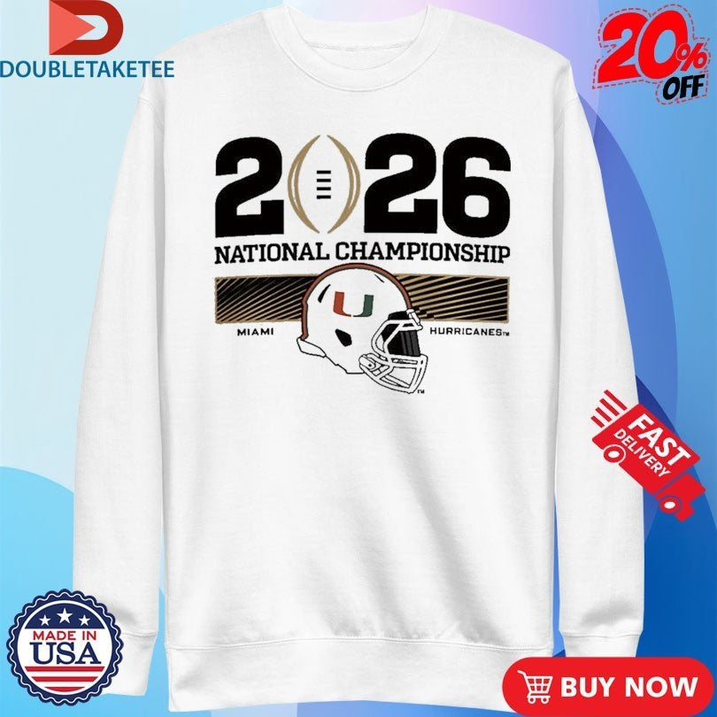 Adidas Miami College Football Playoff 2026 National Championship Bound Fresh Shirts