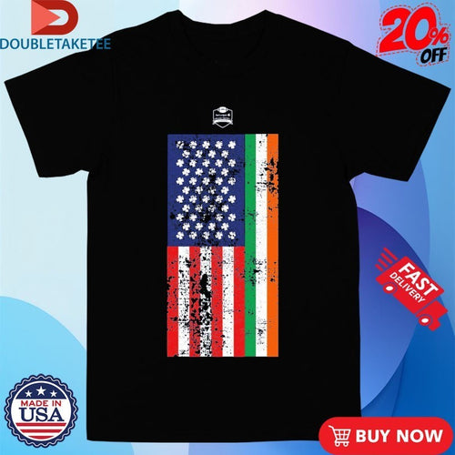 Aer Lingus College Football American Flag Mash Up Shirts