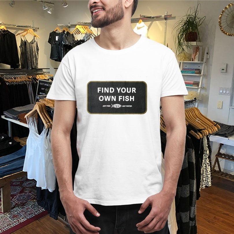 Aftco Find Your Own Fish Any Fish Any Water Shirts