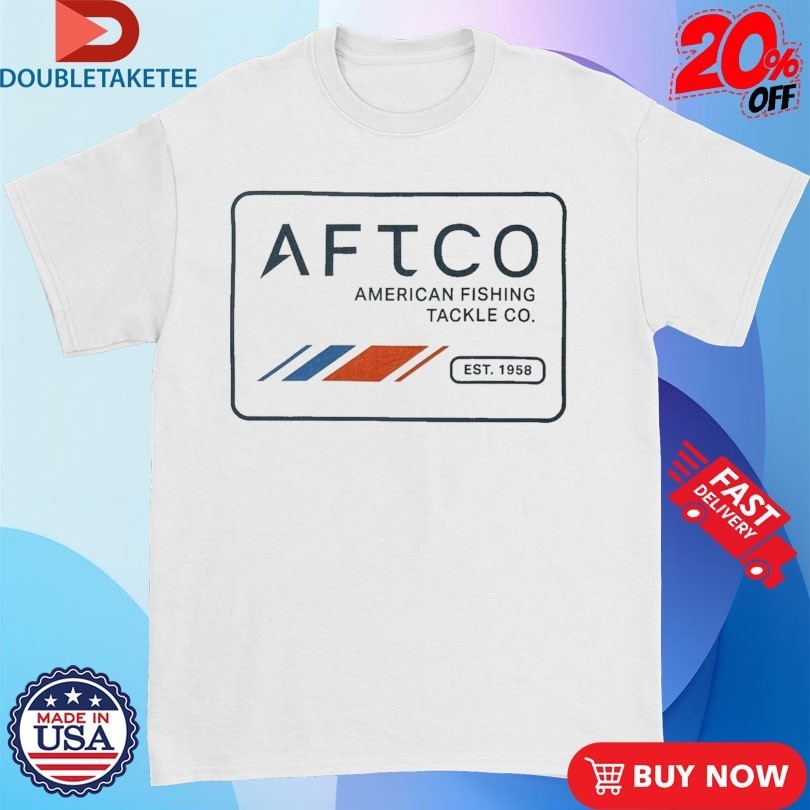 Aftco Outsider American Fishing Tackle Co Est 1958 Shirts