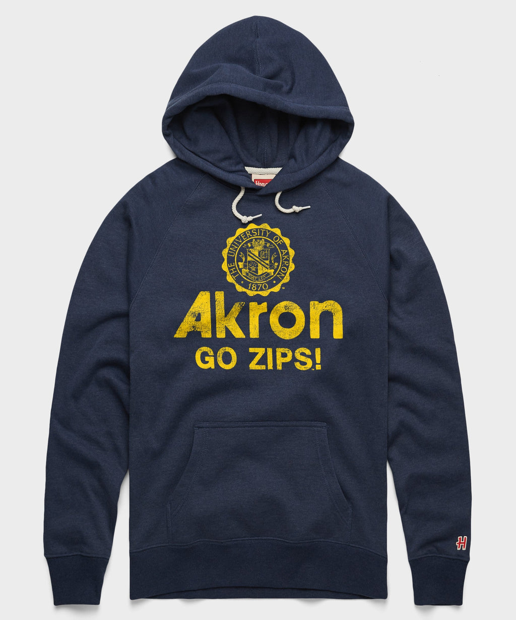 Akron Go Zips Hoodie