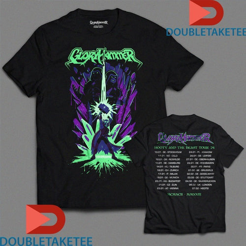 Alestorm Hootie And The Beast European Tour 2024 Shirts