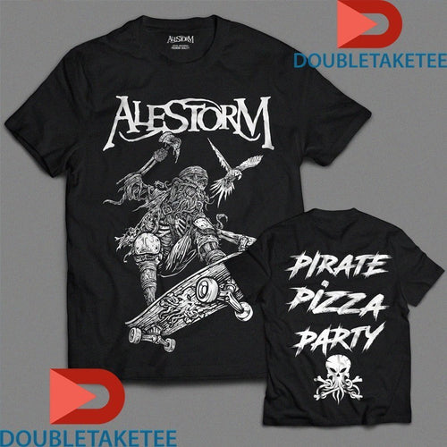 Alestorm Pirate Pizza Party Axe Skateboard Shirts