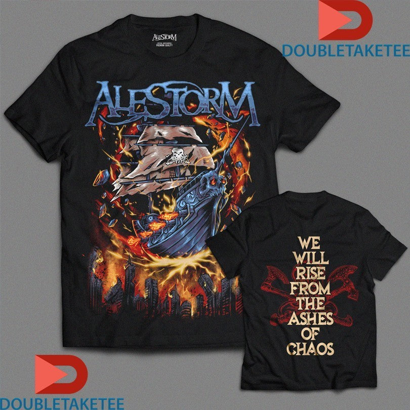 Alestorm We Will Rise From The Ashes Of Chaos The Thunderfist Chronicles Shirts